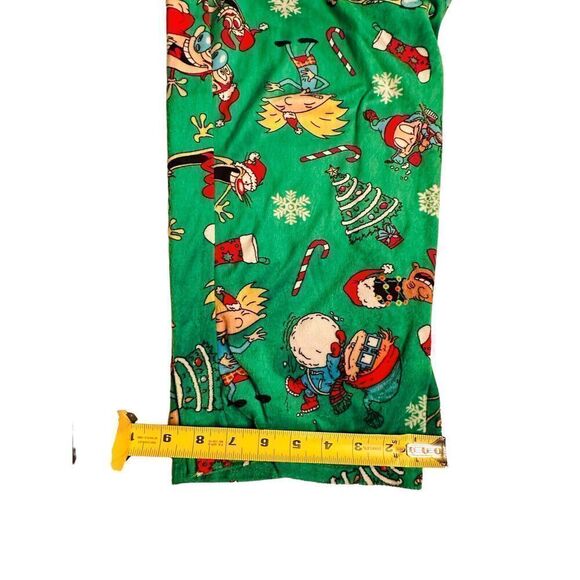 Nickelodeon Characters Men Christmas Superminky Fleece Pajama Pant L Fast Ship - Picture 5 of 10